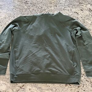 lululemon athletica Men's Olive Crewneck Sweatshirt